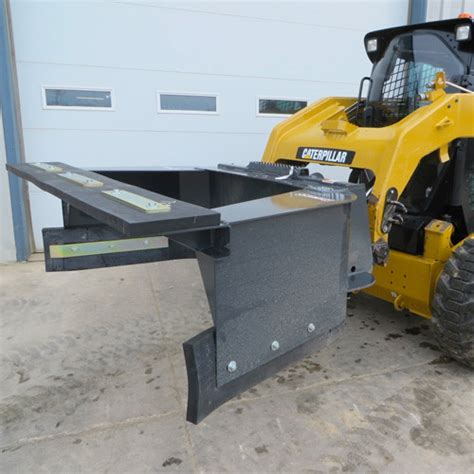 skid steer squeegee attachment|Rubber Manure Scraper Attachment • Virnig Mfg.